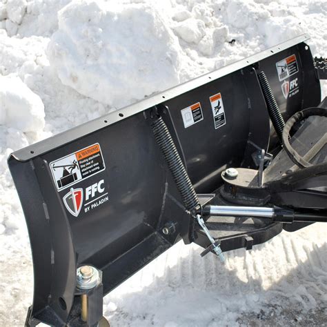 skid steer attach hydraulic snow blade|60 skid steer snow plow.